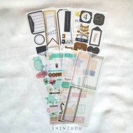 Hot Stamping Washi Sticker | Shinjodu | Journal | Bujo | Scrapbook