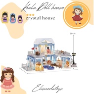 Koala doll house crystal house series toy house doll house