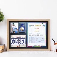 Wooden Medal Display Frame Marathon Medal Display Stand Badge Frame Medal Storage Creative Photo Fra