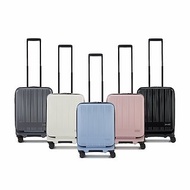 【酷的夢-行李箱推薦】登機箱19吋 前開擴充行李箱 暑假出國旅遊