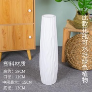 Resin vase floor living room flower arrangement decoration hydroponic rich bamboo lily vase European large vertical vase 7M9J