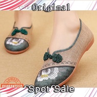 JF4 Women's Retro Embroidered Loafers - Perfect for Hanfu Outfits
