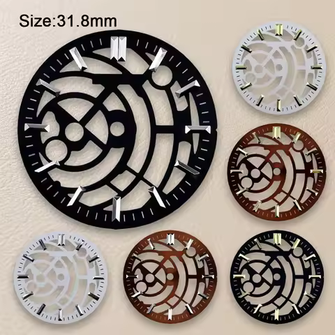 NH70 Dial S Logo Hollow Out 31.8mm Dial Suitable For NH70 NH72 Movement High Quality Watch Accessori
