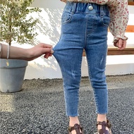 80-140 Girls Stretch Skinny Jeans for 1-8 yrs old - Korean Style Pencil Pants