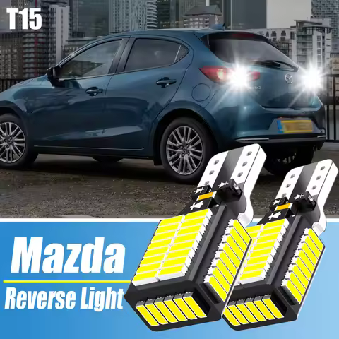 2pcs Car LED Reverse Light Canbus Lamp W16W T15 T16 For Mazda 3 2 Axela 6 gg gh 8 CX-5 cx5 Atenza 32