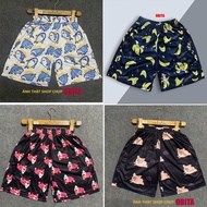 Cartoon Men's and Women'sShorts, Cool Elastic Shorts for Home Wear that Can Be Worn to the Beach, Co