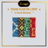 Tikar Lipat Plastik Foldable Plastic Strawmats 3x6 6x6 6x9 9x9 9x12 kaki feet ft.