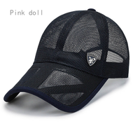 Mũ bóng chày LƯỚI MÙA HÈ búp bê màu hồng cho Nam Nữ Mũ Lưỡi Trai Lưới Mũ bóng chày thể thao ngoài tr