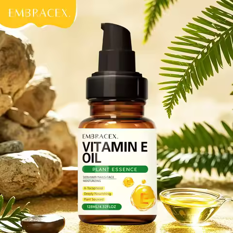 128ml Vitamin E oil Essential Oils Natural Ingredients Skincare Haircare Nailcare Massage Oil Gift T