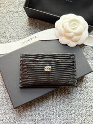 🔥Rare Chanel 蜥蜴壓紋
Card holder