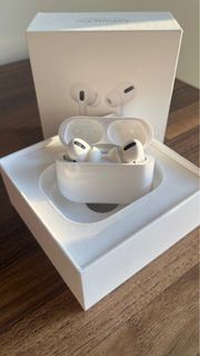 正版 蘋果 Apple AirPods Pro 1代 藍牙耳機  / 藍牙 耳機 AirPods Pro 1   ( 充電盒 + 左右耳 ）A2190