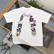 26 new trendy T-shirts evsu cotton leisure pockets connected with M printed short sleeves for men an