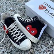Converse Play CDG Black White High