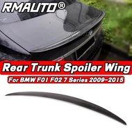 F01 Spoiler Real Carbon Fiber Rear Trunk Spoiler Wing For BMW F01 F02 7 Series 2009-2015 Wing Spoile