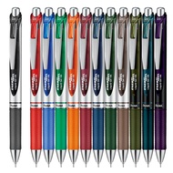 Pentel Ballpoint Pen Gel Ink Energizer Nock Type 0.5mm BLN75-12AMZ12 colors [Direct from Japan]