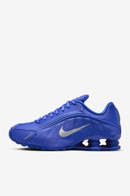 Shox R4 Racer Blue and Metallic Silver