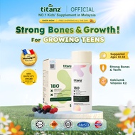 180+ Plus Chewable Tablets Perisa Beri Campuran Vitamin K2 MenaQ7 Tiny Titanz