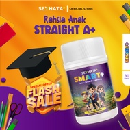Vitamin Minda Kanak-Kanak SEYHATA Smart+ | DHA, Bilberry & Multivitamin | Fokus Belajar | 2 Tahun+