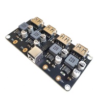 USB QC3.0 4 USB DC-DC Buck Converter Charging Step Down Module 6-32V 9V 12V 24V to Fast Quick Charge