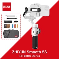 ZHIYUN Smooth 5S Smartphone Gimbal Stabilizer,3 Magnetic LED Lights,3-Axis Handheld Smartphone Gimba