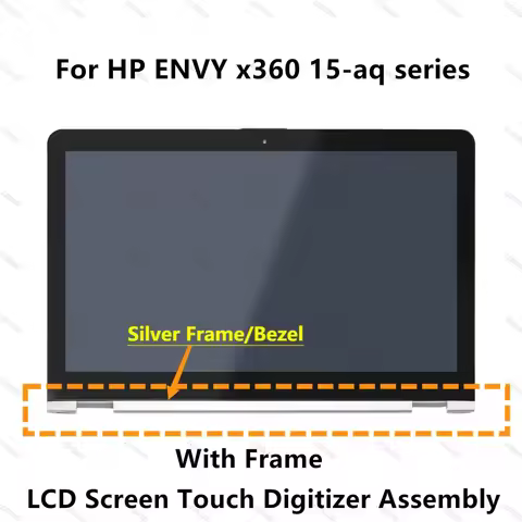 for HP Envy X360 15-AQ Series 15-aq293ms 15-aq193ms 15-aq002LA 15-aq160SA FHD LCD Screen Display Tou