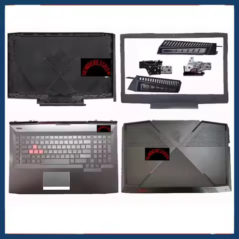 New Cover For HP OMEN 17-AN 17-AN013TX TPN-Q195 Top LCD Screen Back/Bezel/Palmrest Upper/Bottom Case