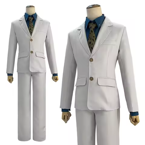 HOLOUN Jujutsu JJK Manga Anime Nanami Kento Cosplay Costume Wig Suit Vest Pants Uniform Rose Net Syn