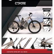 20" & 24 Inch Coyote SPY 3x7 Sp MTB Bike By Element Bike