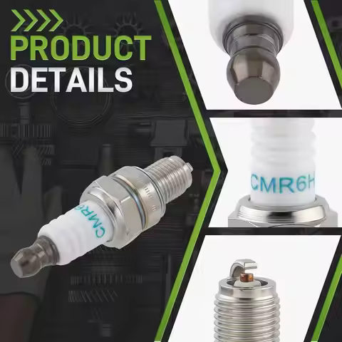 10Pcs Spark Plug Kit CMR6H for Honda GX25 4-stroke Engine Stihl FS90 FS100 FS110 FS90R FS100R FS110R