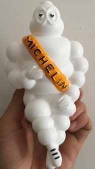 VINTAGE 1980.s Michelin 15cm 站立米芝蓮輪胎 古董車 裝飾 檯燈 美式復古 homeless cafe 店鋪 文青