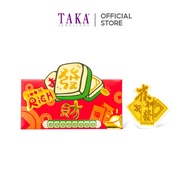 TAKA Jewellery 999 Pure Gold 「发财」Get Rich Red Packet