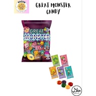 [Racun legend] 10 Pcs Monster Candy 90's