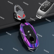 HZ Zinc Alloy Key Case Cover Shell For Mercedes Benz A C E S G Class GLC CLE CLA E200l E300l E320l C