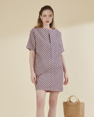 Nitan (นิทาน) เดรสให้นม ชุดคลุมท้อง Hyacinth