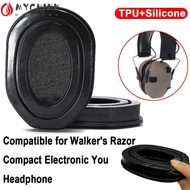 CHINK 1 pair Headphone Ear Pads, Replacement Silicone Earphone Cushions, Ear Pillows TPU Ear Cover C