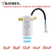 Kapasitor Capacitor Pompa Air CBB60 450VAC