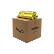 กระดาษความร้อน พิมพ์บิล ใบเสร็จ ขนาด 57X38 mm กระดาษม้วนปริ้น POS กระดาษ EDC รูดบัตรเครดิต ธงฟ้า The