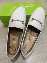 Sam Edelman 白色皮革樂福鞋 US8