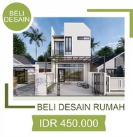 DESAIN RUMAH INDUSTRIAL MINIMALIS 6x20 METER 2 LANTAI- DESAININ RUMAH