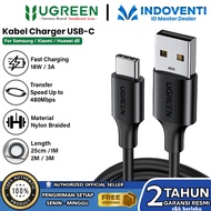 UGREEN USB Type C 3A Data Charger Cable For Samsung Oppo Vivo Fast Charging QC 3.0 15W 18W 27W Max