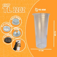 Cup Brand TL Cup Size 22oz penutup dome 1000pcs