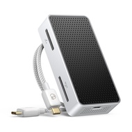 USB C To Tf/ การ์ดรีดเดอร์ SD อ่านการ์ดคู่พร้อมกันอะแดปเตอร์เข้ากันได้กับกล้อง USB อะแดปเตอร์สำหรับต