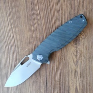 Kubey Knife KB360 Folding Knife 6AL4V Titanium Handle S