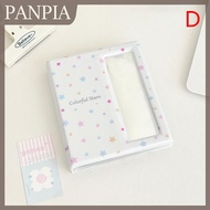 PANPIA Phim Hoạt Hình Ảnh Gian Hàng Album Cho 40 Pcs 2X6 Inch Ảnh Dải Đánh Dấu 20 Pcs 4X6 4R Chủ Ảnh