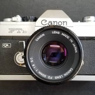 CANON FTB QL機身前期版連FD 50MM 1:1.8 S.C.標準鏡