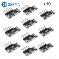 GREMA 10PCS 433mhz RF Receiver Learning Code Decoder Module 433 mhz Wireless 4 CH output For Remote