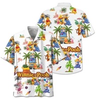 Eeyore, Tigger, Piglet, Winnie-the-Pooh HAWAIIan CASUAL Shirt, HAWAIIan CASUAL HA33, Size XS-6XL, Style Code444