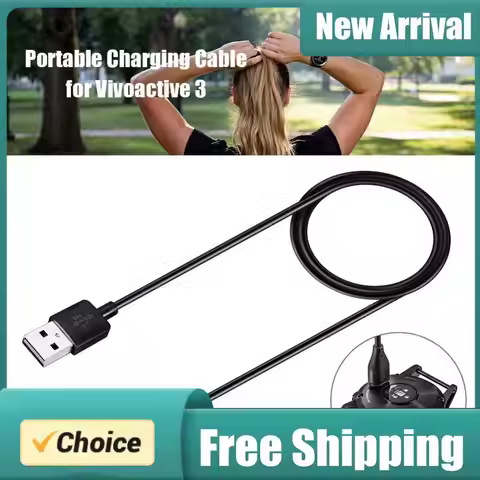 3.3ft USB Charger Charging Cable for Garmin Fenix 6S 6 5 Plus 5X Vivoactive 3 Real test Aging High S