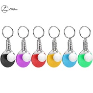 LUImo  Key Chain Table Tennis Keychain Racquet Keyring Table Tennis Raet Key Ring Bag Pendant Decora