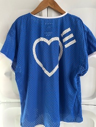 Human made x Adidas mesh top tee 💙 Nigo lv humanmade heart nike Pharrell